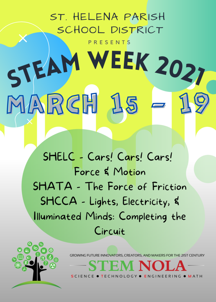 STEAM Week Save the Date