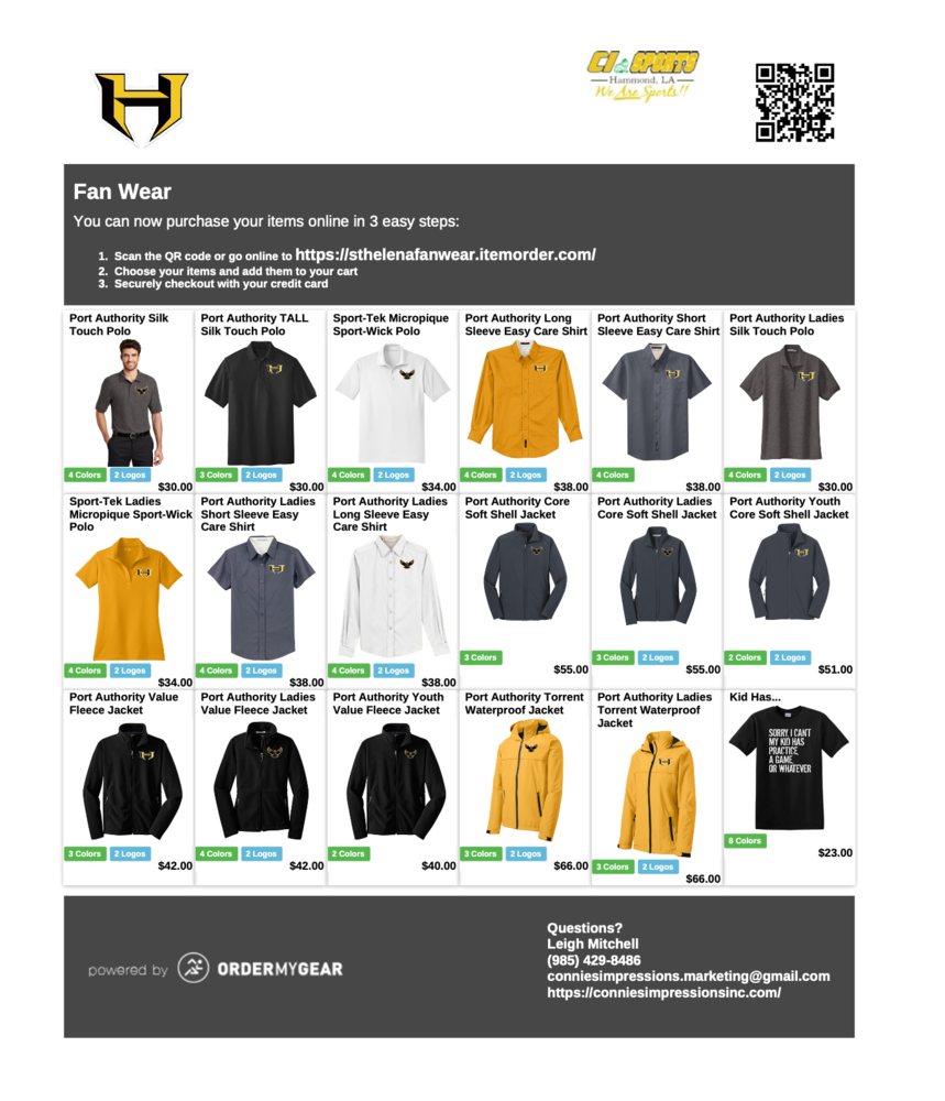 The Official St Helena Apparel Store