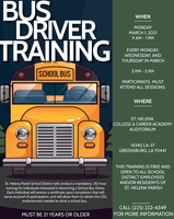 Free Bus Driver Training