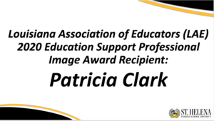 Patricia Clark Named 2020 ESP Person of the Year