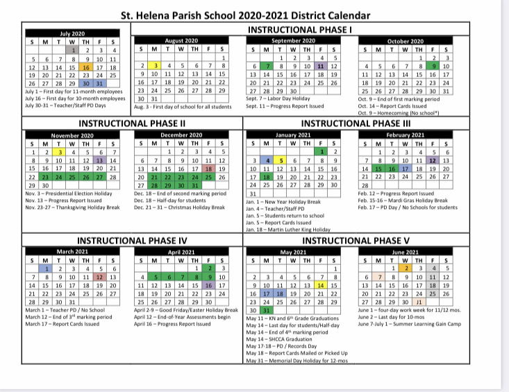 district calendar 